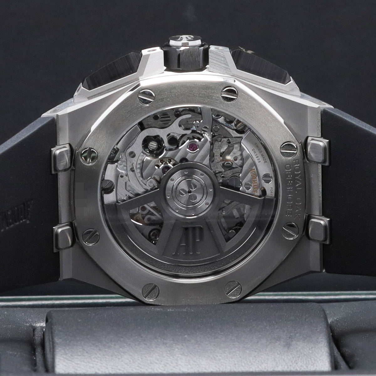 Audemars Piguet Royal Oak Offshore 2022 Complete 43mm Stainless Steel Black Méga Tapisserie Dial Black Ceramic Bezel Black Rubber Strap 26420SO.OO.A002CA.01