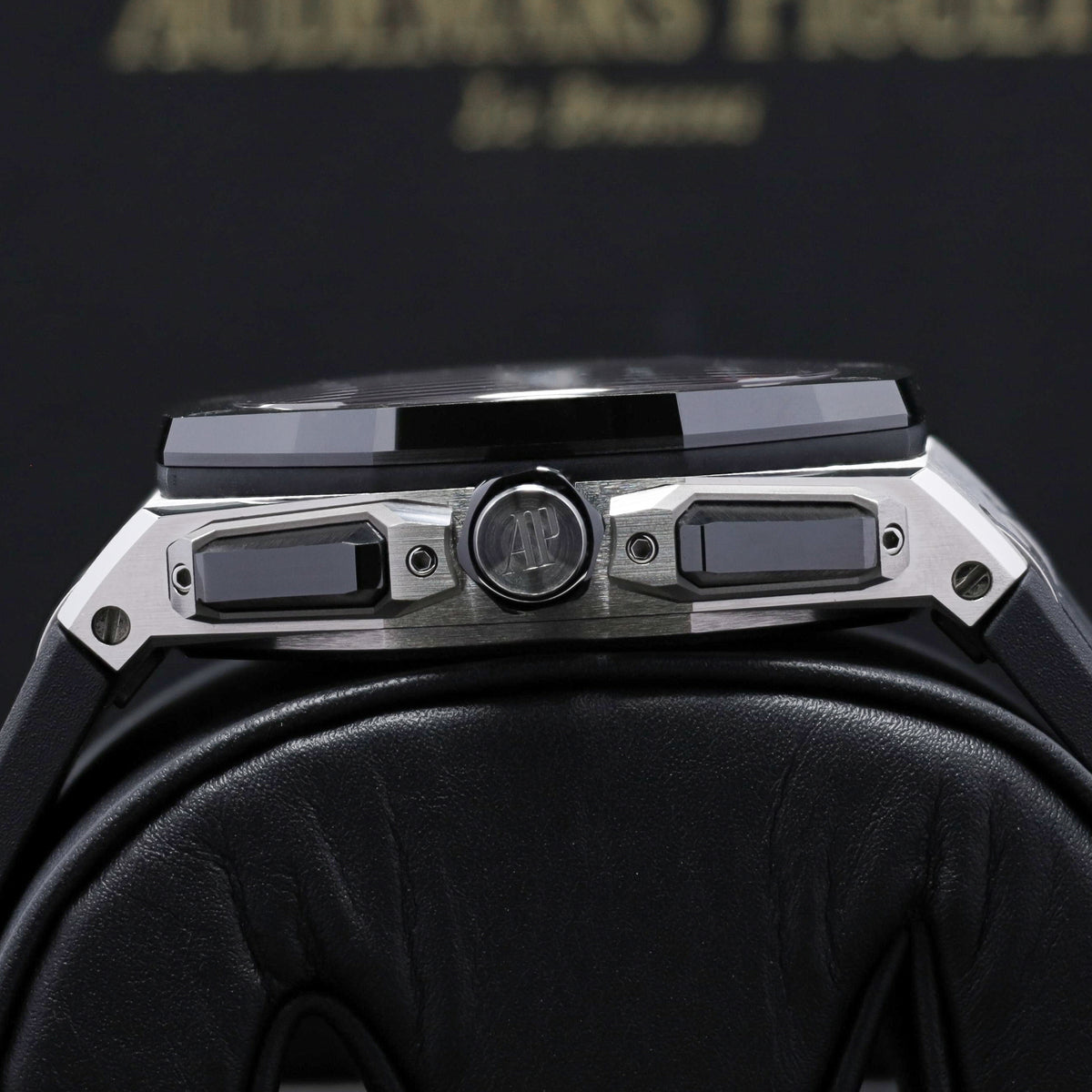Audemars Piguet Royal Oak Offshore 2022 Complete 43mm Stainless Steel Black Méga Tapisserie Dial Black Ceramic Bezel Black Rubber Strap 26420SO.OO.A002CA.01