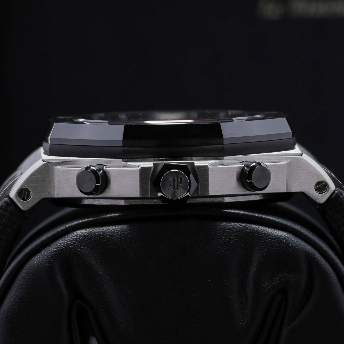 Audemars Piguet Royal Oak Complete 42mm Stainless Steel Black “Méga Tapisserie” with Red Accents Dial Black Ceramic Bezel Black and Red Rubber Strap with Stainless Steel Buckle 26470SO.OO.A002CA.01