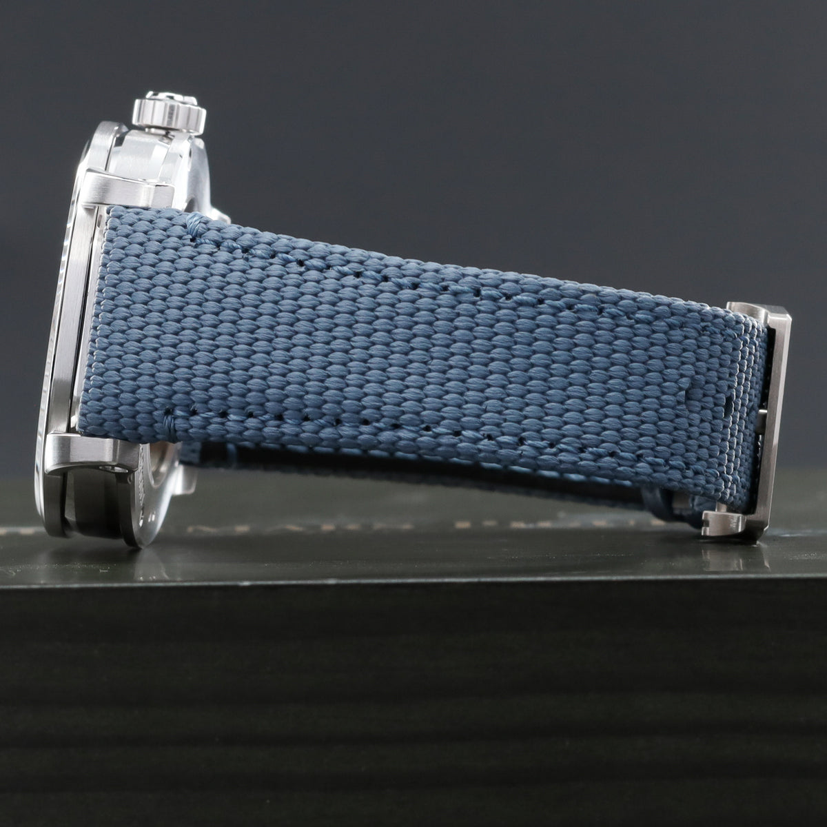 Audemars Piguet  Code 11.59 Complete 41mm 18k White Gold Smoked Blue Dial 18k White Gold Bezel Blue Textured Rubber Strap with Calfskin Lining and White Gold Folding Clasp 26494BC.OO.D350KB.01