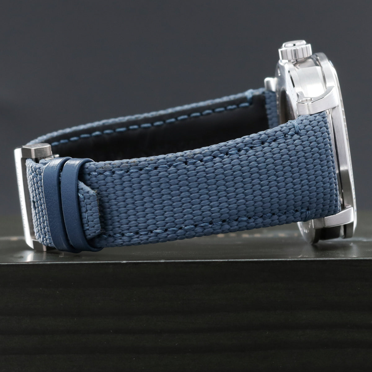 Audemars Piguet  Code 11.59 Complete 41mm 18k White Gold Smoked Blue Dial 18k White Gold Bezel Blue Textured Rubber Strap with Calfskin Lining and White Gold Folding Clasp 26494BC.OO.D350KB.01