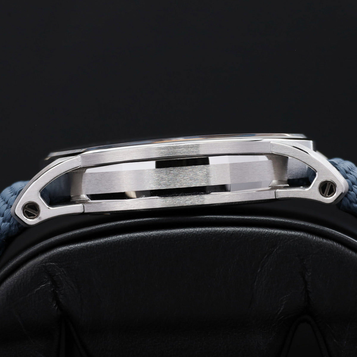Audemars Piguet  Code 11.59 Complete 41mm 18k White Gold Smoked Blue Dial 18k White Gold Bezel Blue Textured Rubber Strap with Calfskin Lining and White Gold Folding Clasp 26494BC.OO.D350KB.01