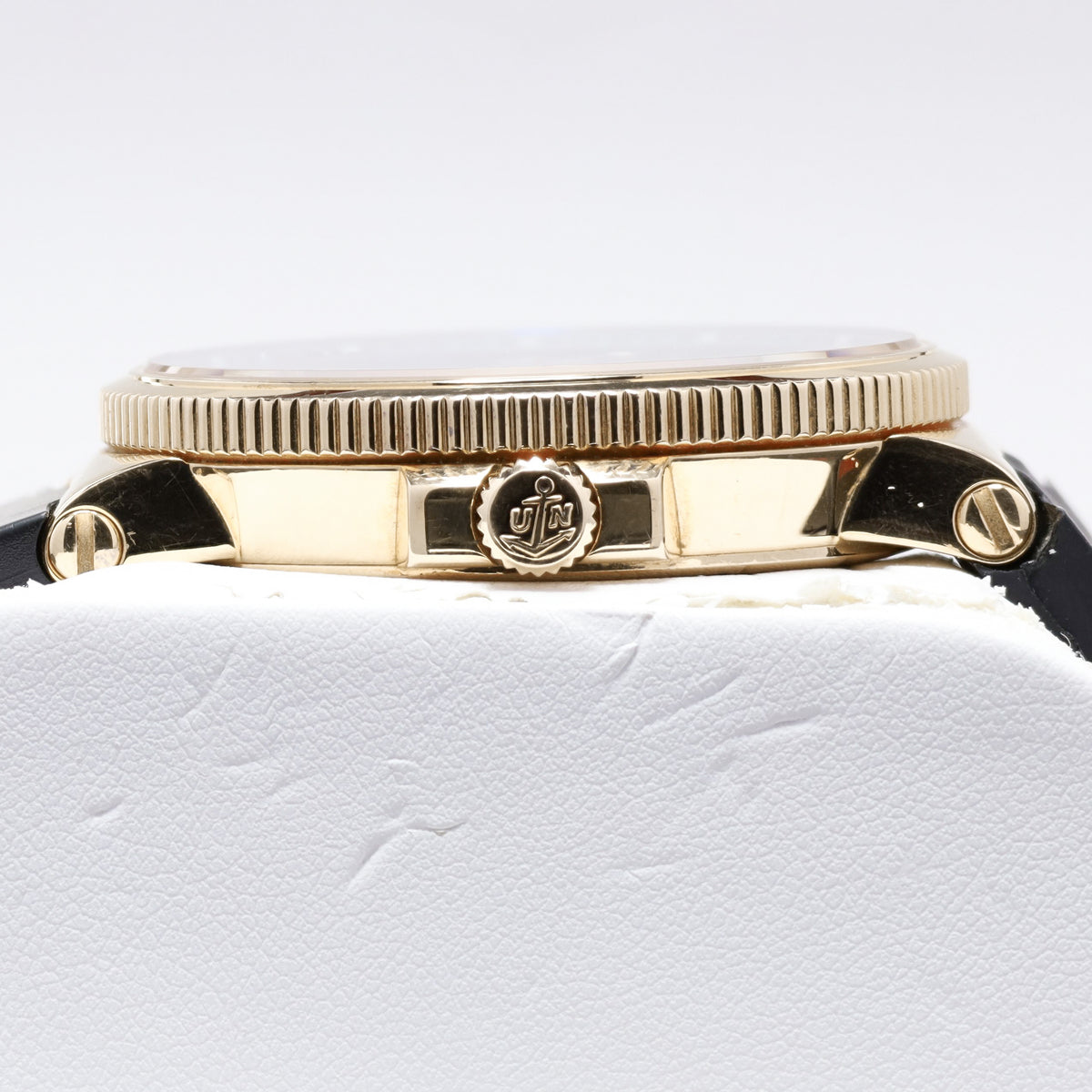 Ulysse Nardin Maxi Marine 2011 Complete 43mm 18k Rose Gold Black Dial 18k Rose Gold Bezel 18k Rose Gold Bracelet  266-67