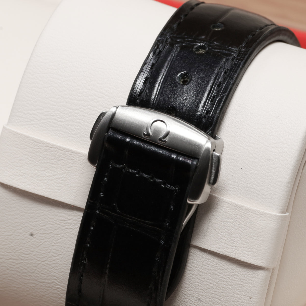 Omega Speedmaster 2022 Complete 44.25mm Stainless Steel Black Dial Black Ceramic Tachymeter Bezel Black Leather Strap with Stainless Steel Folding Clasp 304.33.44.52.01.001