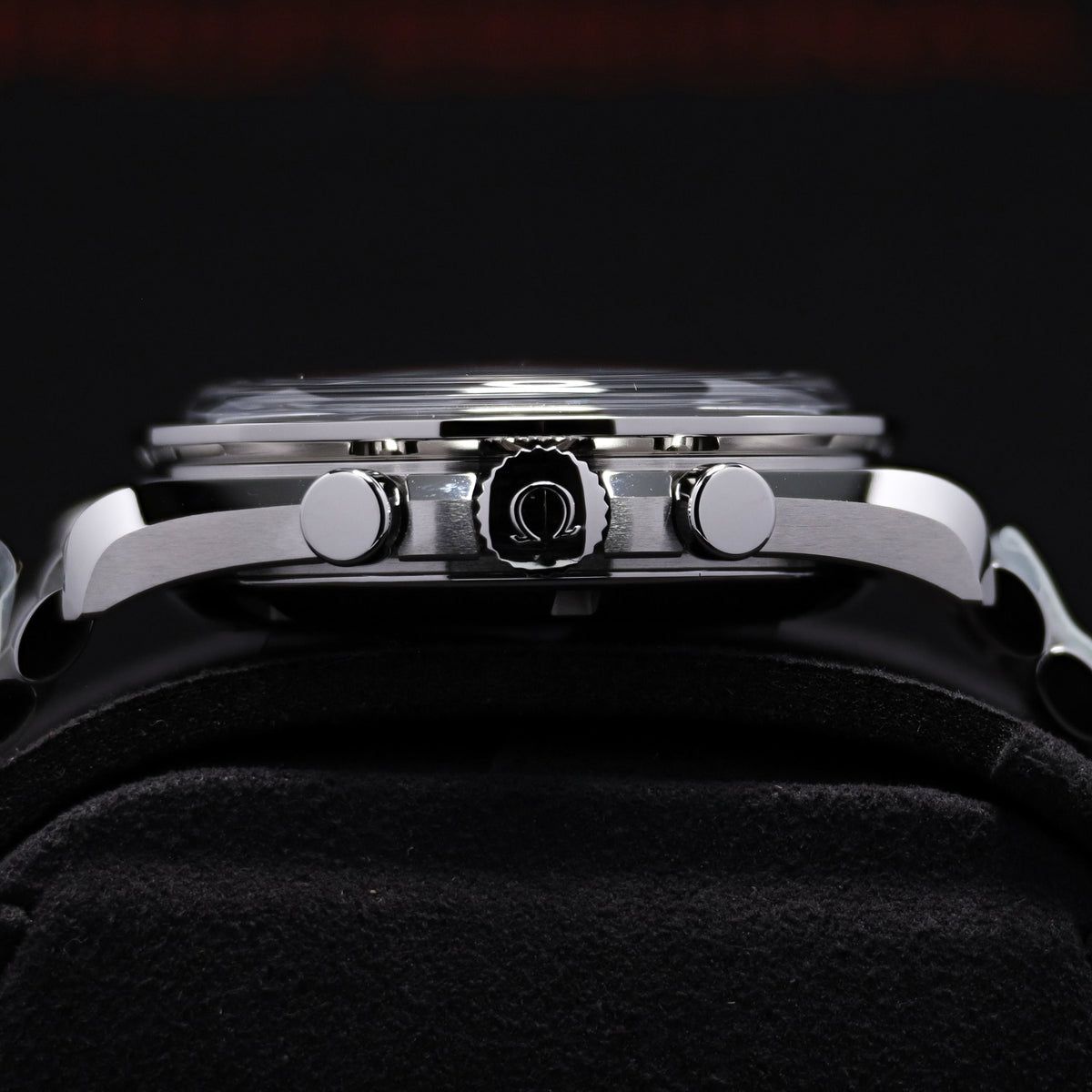 Omega Speedmaster Reverse Panda 2026 Complete 42mm Stainless steel Black with white sub-dials Black anodized aluminum tachymeter bezel Stainless steel 310.30.42.50.01.004