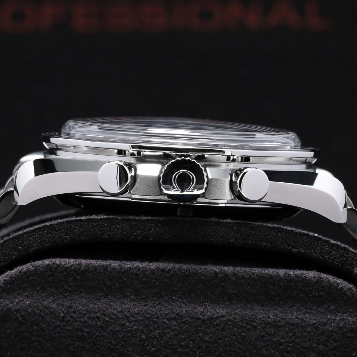 Omega SpeedMaster 2026 Complete 42mm Stainless Steel Black Lacquer with White Sub-Dials Black Ceramic Tachymeter Bezel : Stainless Steel Bracelet with Folding Clasp 310.30.42.50.01.004