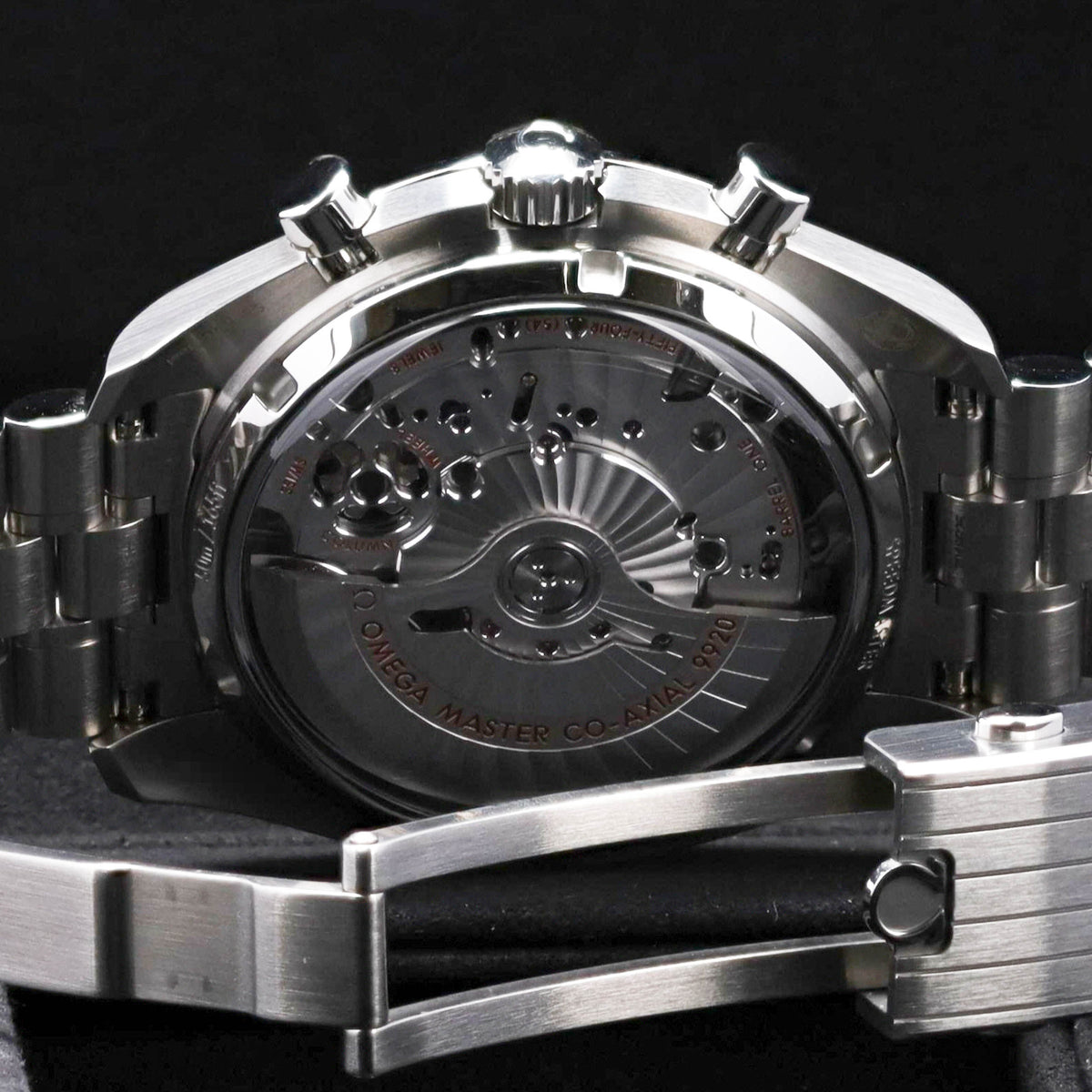 Omega Speedmaster 2025 Complete 44.5mm Stainless Steel Black with Yellow Accents Dial Black Ceramic Bezel Stainless Steel Bracelet 329.30.44.51.01.003