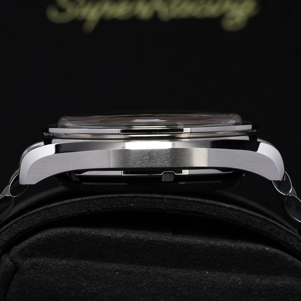 Omega Speedmaster 2025 Complete 44.5mm Stainless Steel Black with Yellow Accents Dial Black Ceramic Bezel Stainless Steel Bracelet 329.30.44.51.01.003