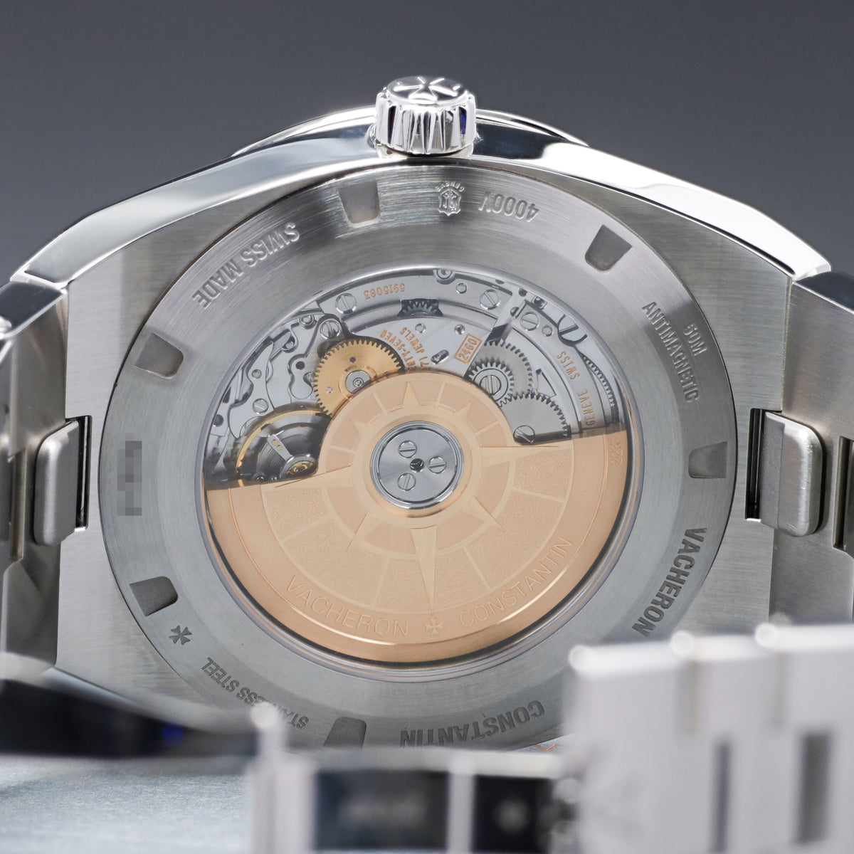 Vacheron Constantin Overseas 2025 Complete 41mm Stainless Steel Blue Dial Stainless Steel Maltese Cross-Inspired Bezel Stainless Steel Bracelet with Additional Dark Blue Leather and Rubber Straps 4000V/210A-B911