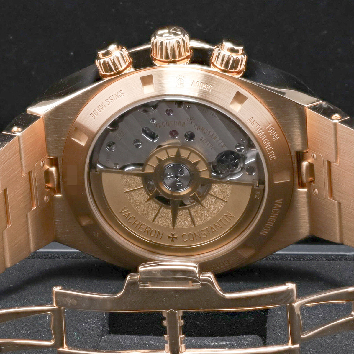 Vacheron Constantin Overseas 2023 Complete 42.5mm 18k Rose Gold Blue Dial 18k Rose Gold Bezel 18k Rose Gold Bracelet 5500v/110R