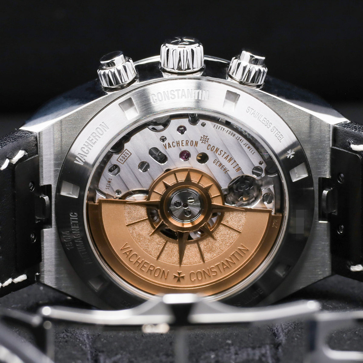 Vacheron Constantin Overseas 2023 Complete 42.5mm Stainless Steel Silver Panda Dial Black Sub Dials Stainless Steel Maltese Cross-Inspired Bezel Stainless Steel Bracelet 5500V/110A-B686