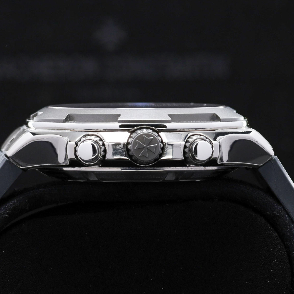 Vacheron Constantin 2022 Complete 42.5mm Titanium and Stainless Steel Blue with Orange Accents Dial Stainless Steel Bezel Blue Cordura-Style Strap 5510V