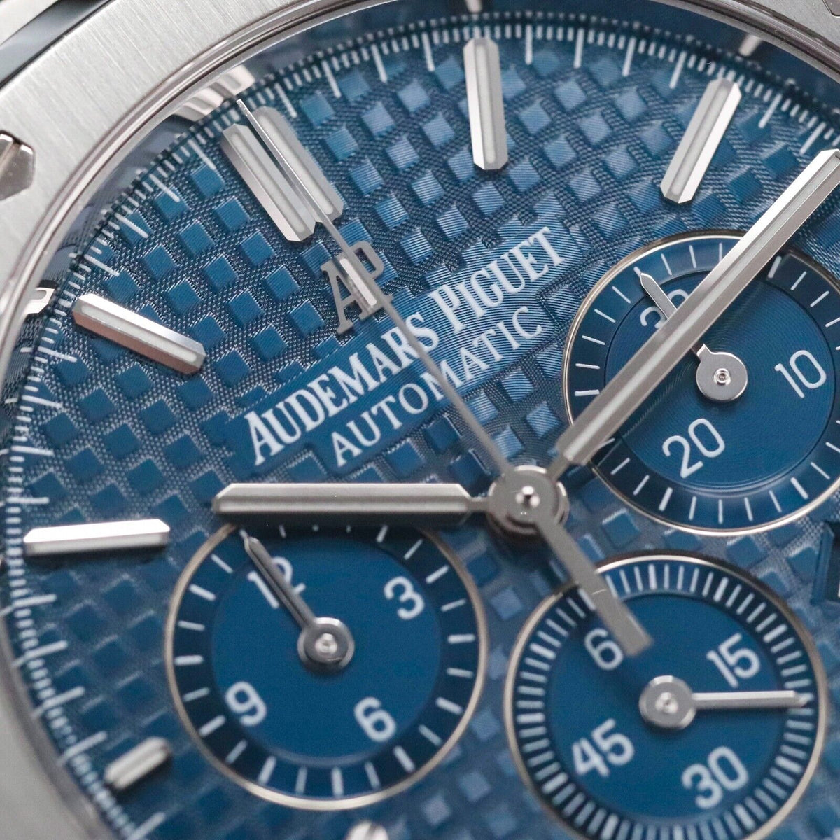 Audemars Piguet Royal Oak Blue Dial Stainless Steel Chronograph 41mm 26320ST