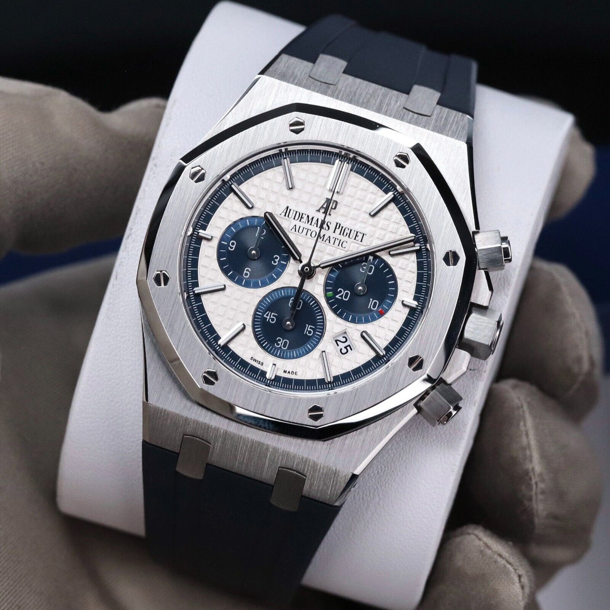 Audemars Piguet Royal Oak Chrono 41mm "Pride of Italy" 1/500 Steel Blue 26326ST.OO.D027CA.01