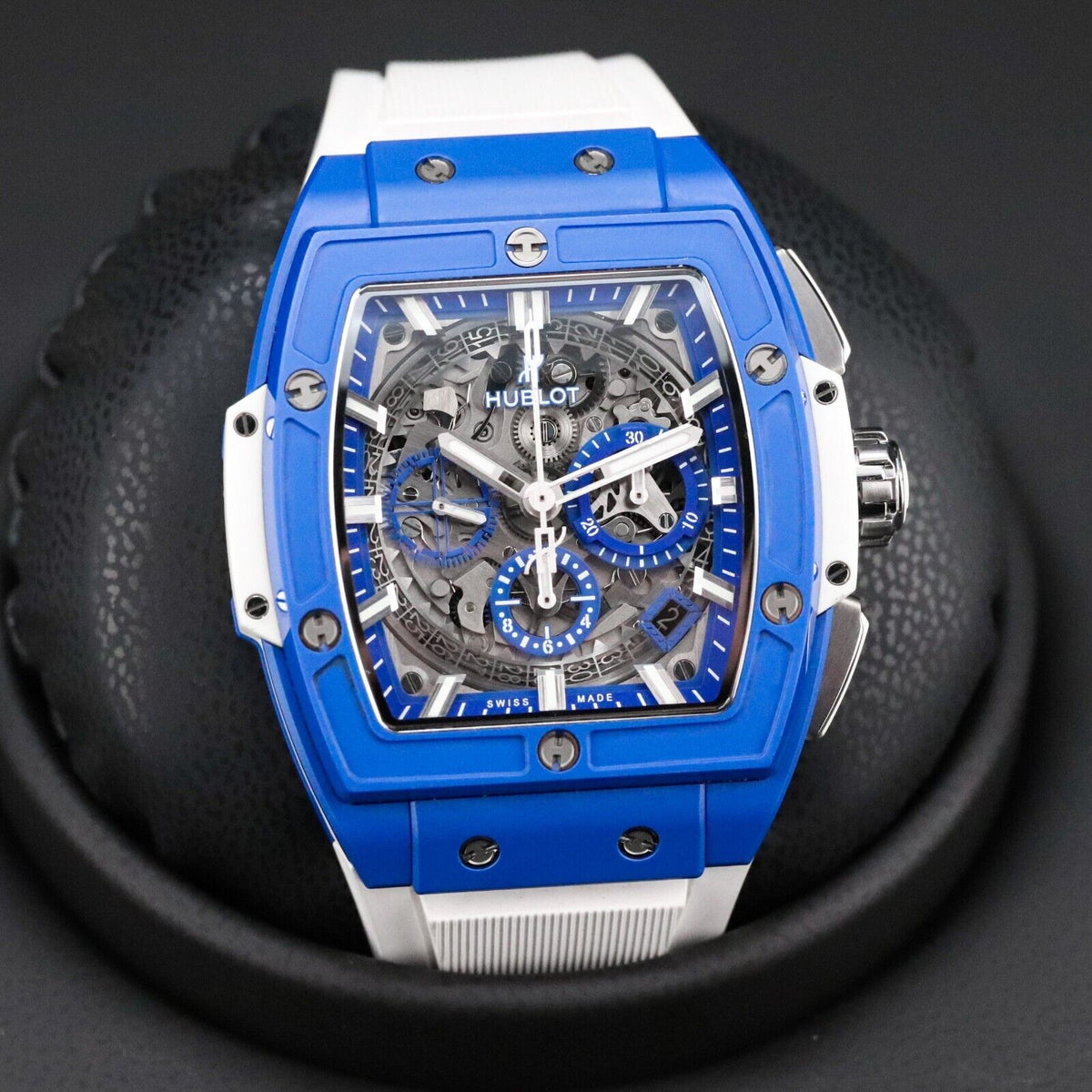 Hublot Spirit of Big Bang 42mm Limited 100pcs Blue White Ceramic 641.EX.5129.LR