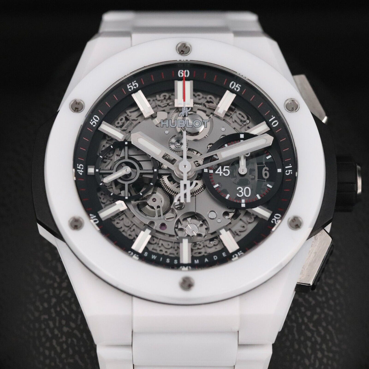 Hublot Big Bang Unico 42mm Integrated White Ceramic Skeleton 451.HX.1123.HX