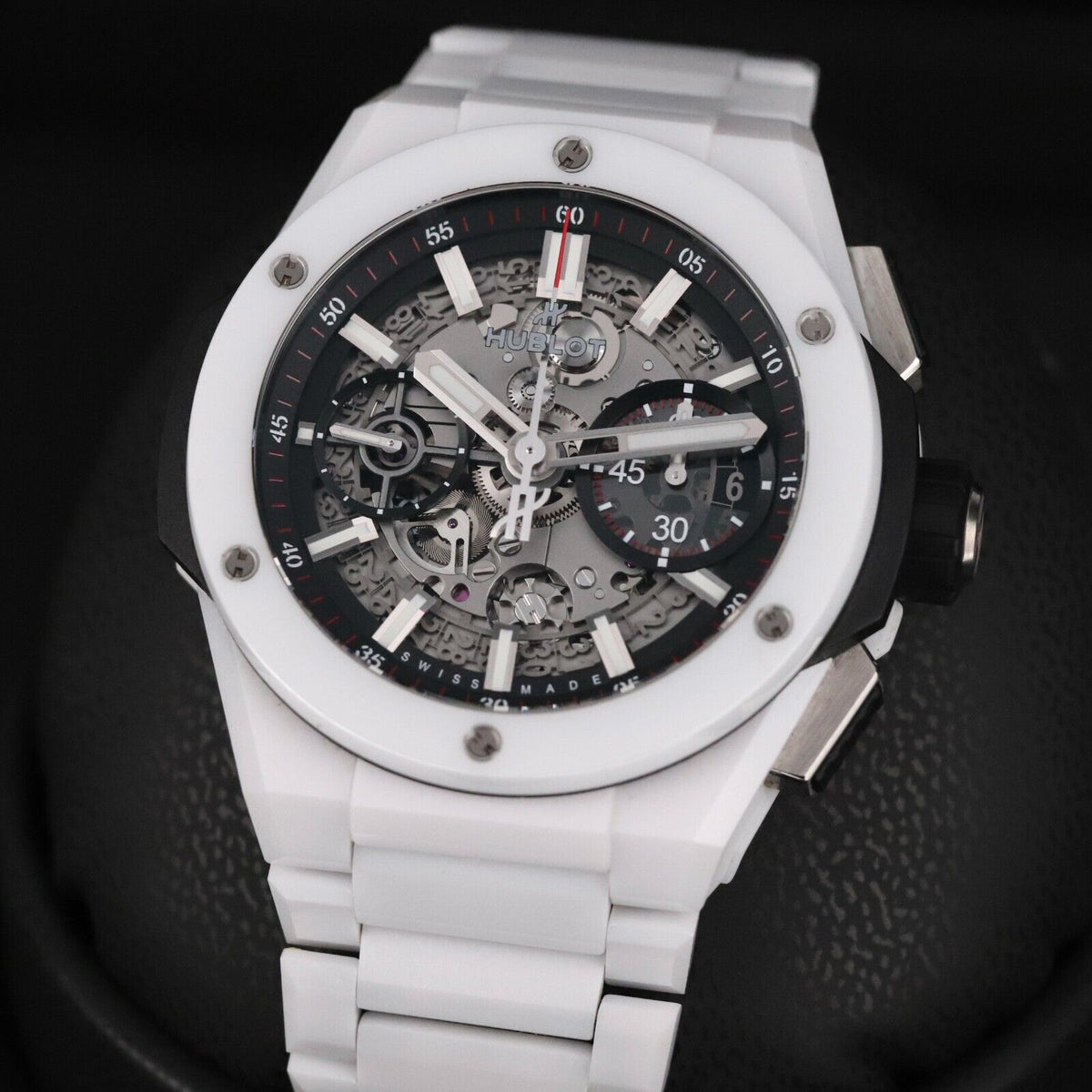 Hublot Big Bang Unico 42mm Integrated White Ceramic Skeleton 451.HX.1123.HX