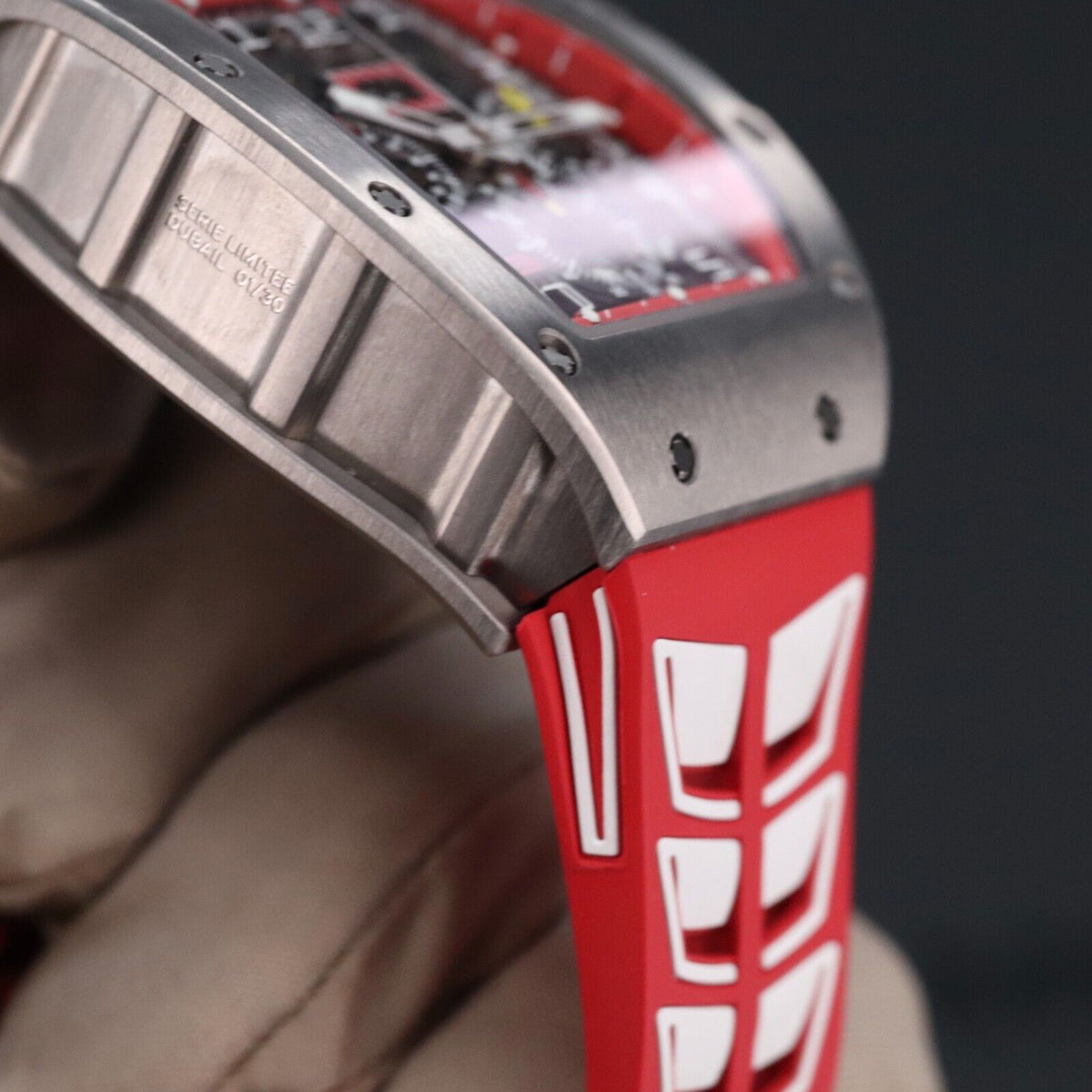 Richard Mille RM011-FM Dubail Edition 1/30 Titanium Skeleton Red Felipe Massa