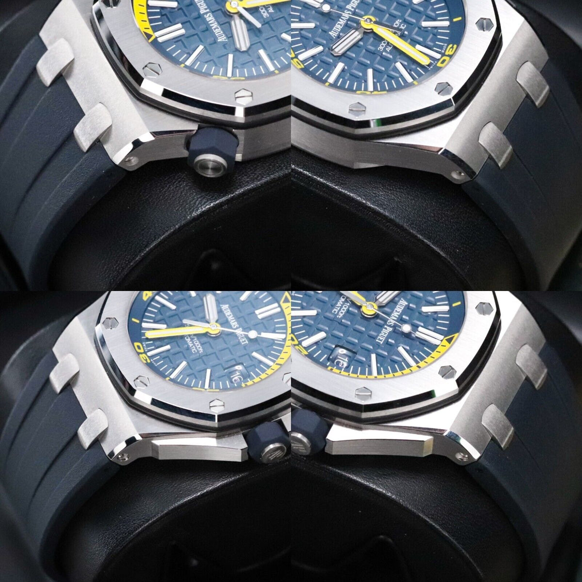 Audemars Piguet Royal Oak Offshore Diver 42mm Blue Yellow Funky Colors 15710ST.OO.A027CA.01