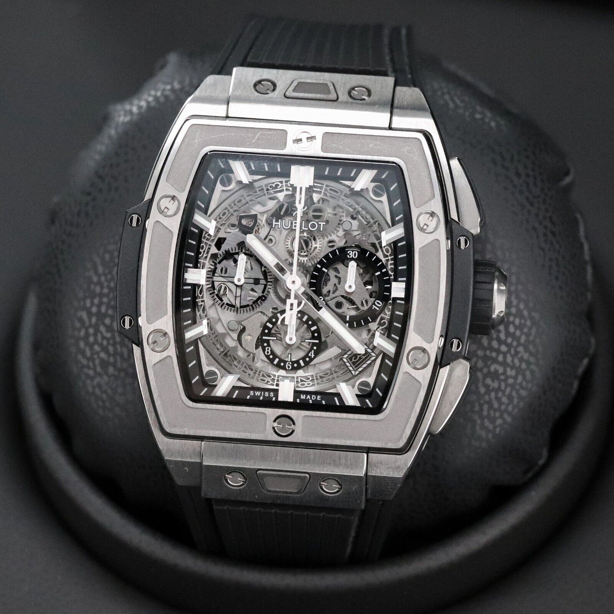 2024 Hublot Spirit of Big Bang 42mm Titanium Skeleton 642.NX.0170.RX - Complete