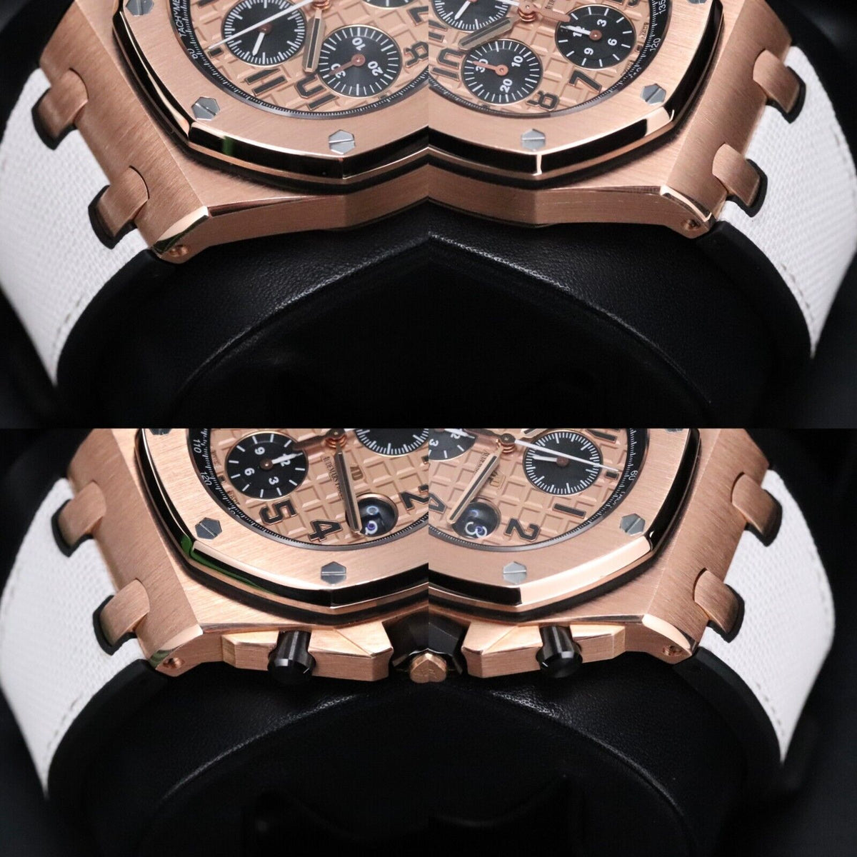 Audemars Piguet Royal Oak Offshore 42mm Half Brick Rose Gold Champagne 26470OR.OO.A002CR.01