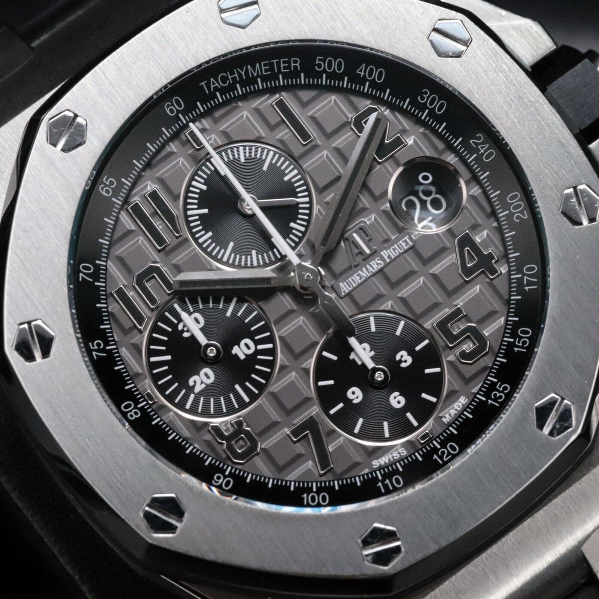 Audemars Piguet Royal Oak Offshore 42mm SERVICED Elephant Steel Chrono 26470ST