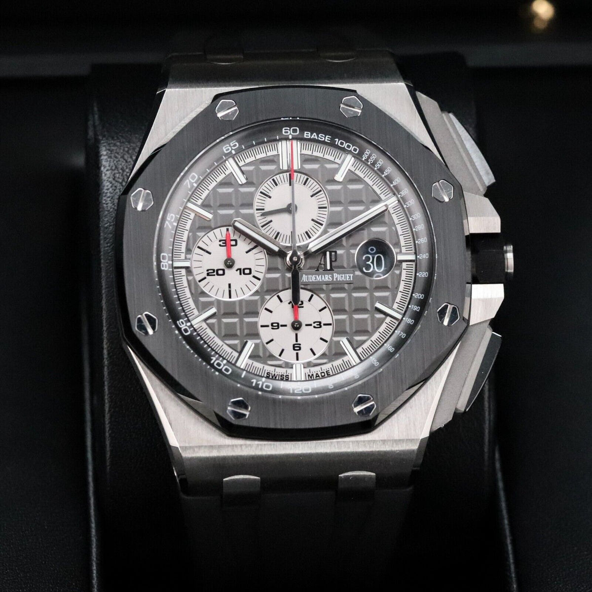 Audemars Piguet Royal Oak Offshore 44mm Titanium Grey Ceramic Chrono - 26400IO