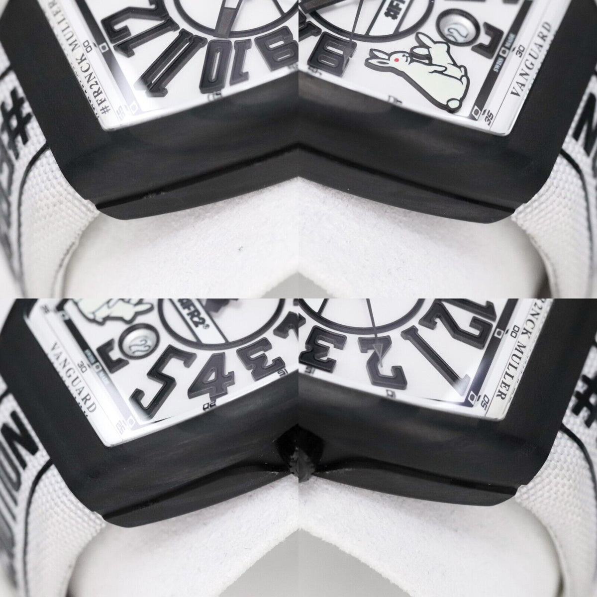 2023 Franck Muller Vanguard 41mm FR2 Rabbits Carbon White Black V41SCDT Complete