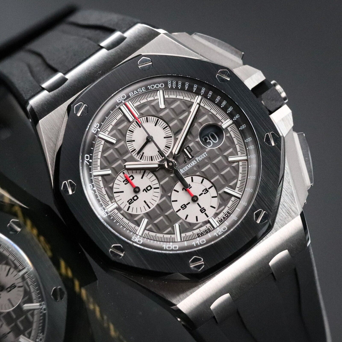 Audemars Piguet Royal Oak Offshore 44mm Titanium Grey Ceramic Chrono - 26400IO