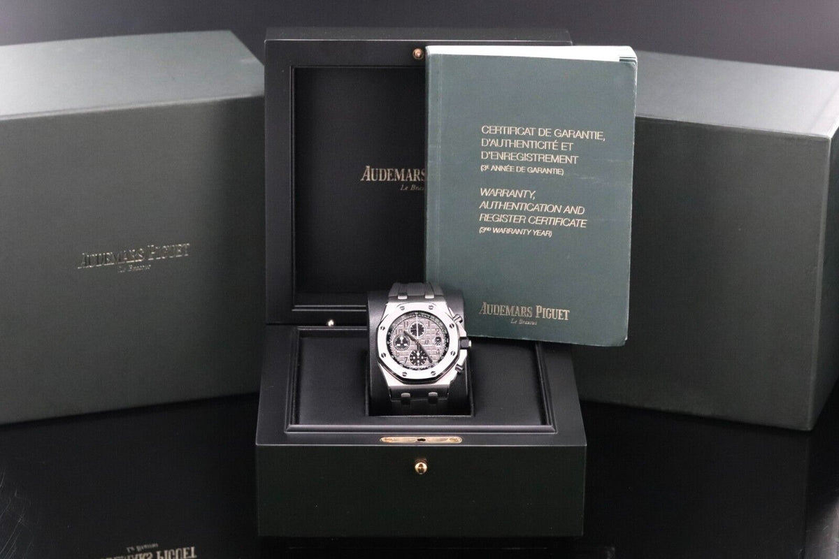 Audemars Piguet Royal Oak Offshore 42mm SERVICED Elephant Steel Chrono 26470ST