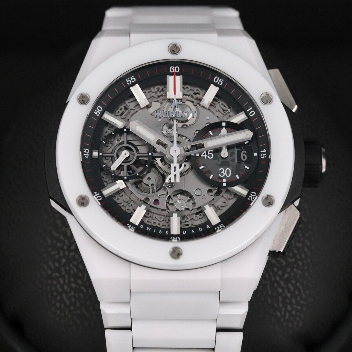 Hublot Big Bang Unico 42mm Integrated White Ceramic Skeleton 451.HX.1123.HX