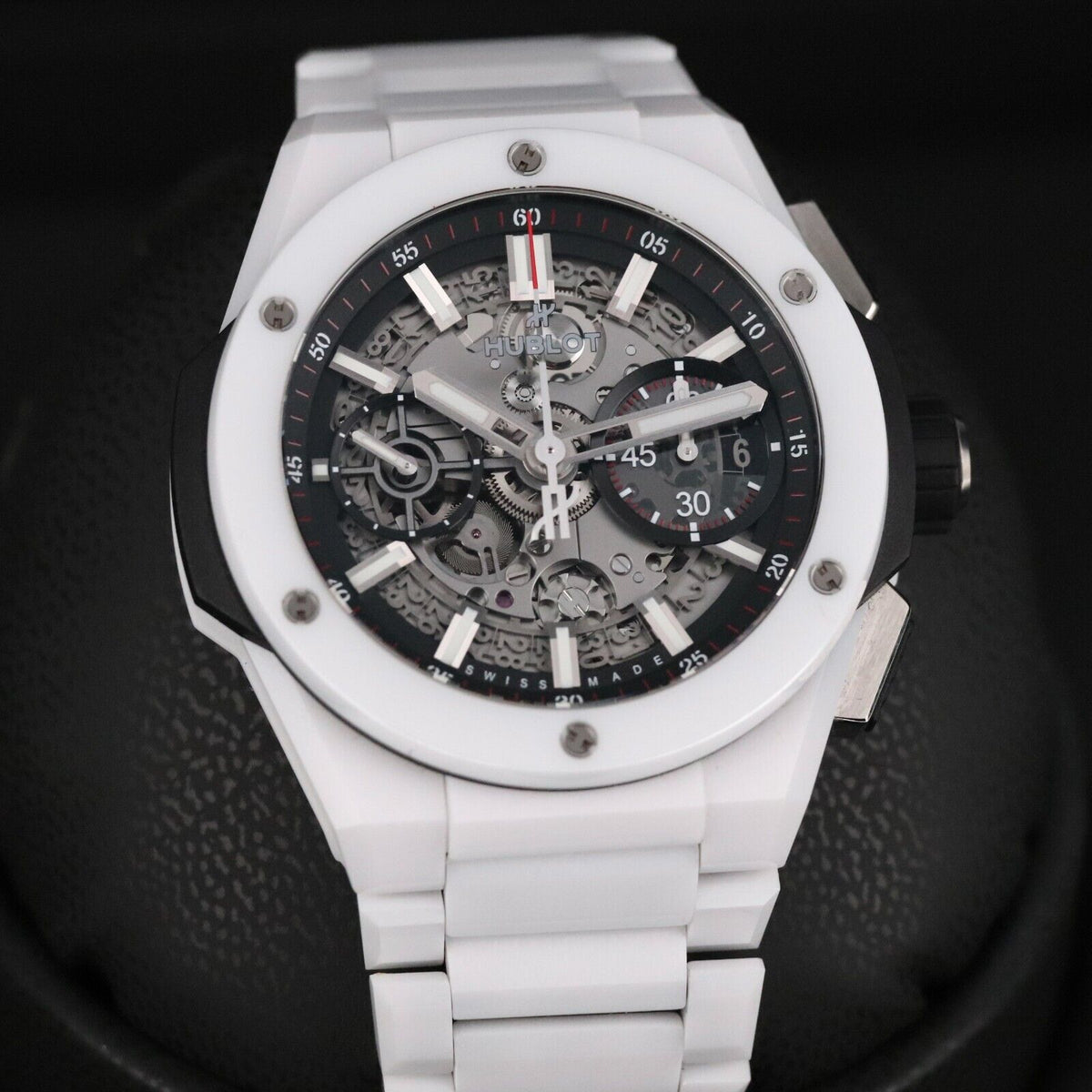 Hublot Big Bang Unico 42mm Integrated White Ceramic Skeleton 451.HX.1123.HX