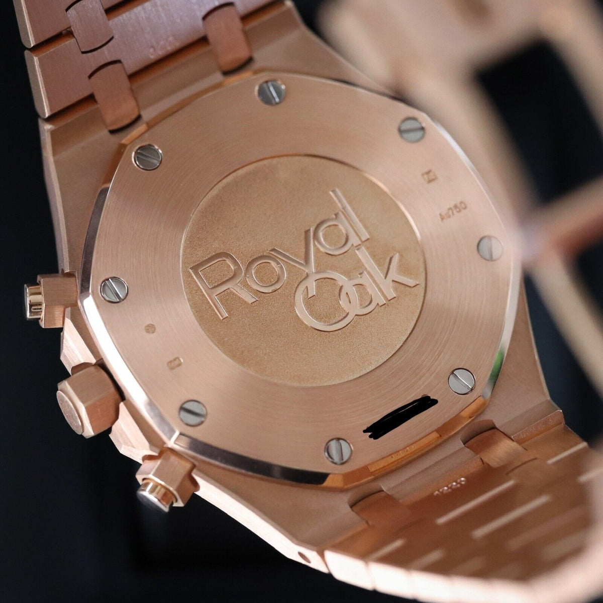 Audemars Piguet Royal Oak Chronograph 41mm 18k Rose Gold Brown 26331OR.OO.1220OR.02 Mint B&P