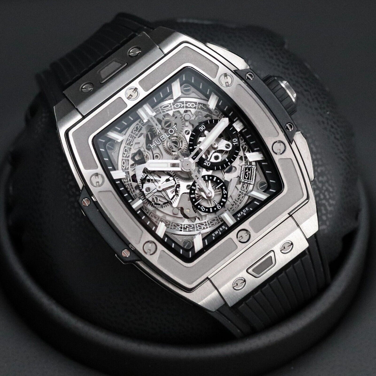 2024 Hublot Spirit of Big Bang 42mm Titanium Skeleton 642.NX.0170.RX - Complete