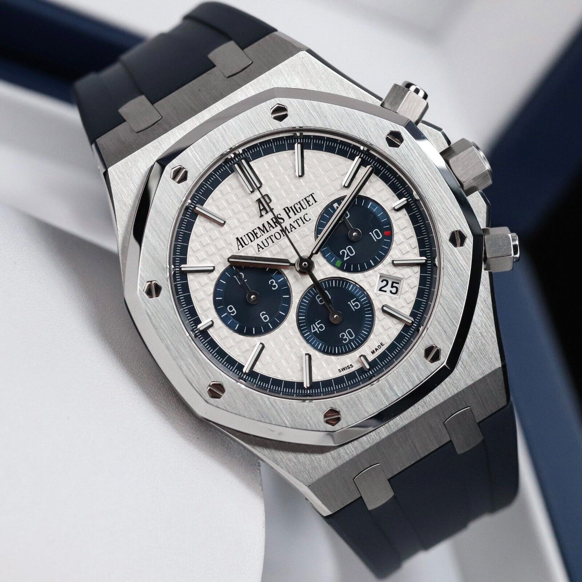 Audemars Piguet Royal Oak Chrono 41mm "Pride of Italy" 1/500 Steel Blue 26326ST.OO.D027CA.01