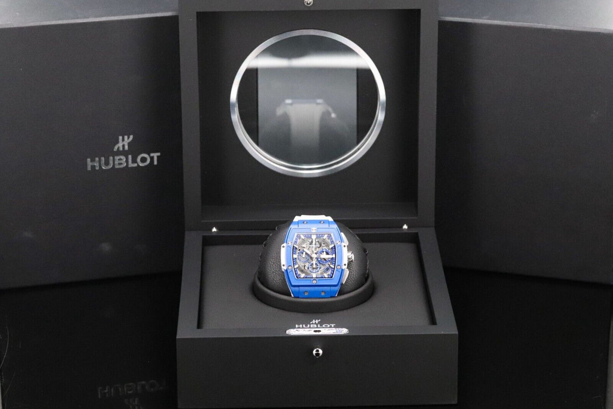 Hublot Spirit of Big Bang 42mm Limited 100pcs Blue White Ceramic 641.EX.5129.LR