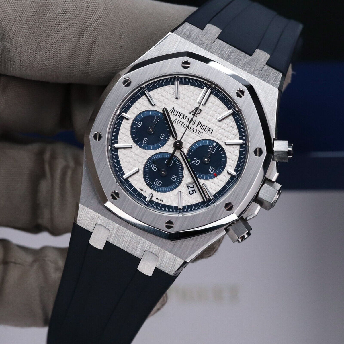 Audemars Piguet Royal Oak Chrono 41mm "Pride of Italy" 1/500 Steel Blue 26326ST.OO.D027CA.01