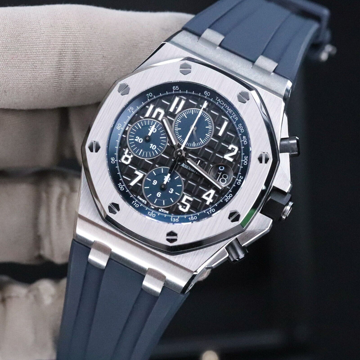 Audemars Piguet Royal Oak Offshore 42mm BATMAN Blue Black 26470ST.OO.A028CR.01