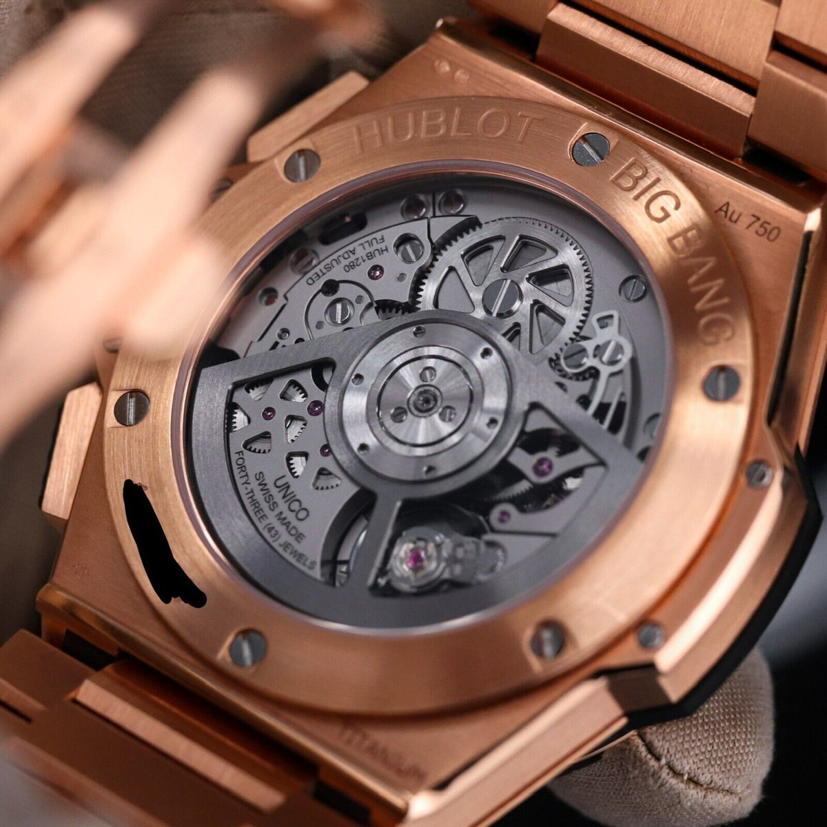 Hublot Big Bang Unico 42mm Integrated Rose Gold Skeleton 451.OX.1180.OX