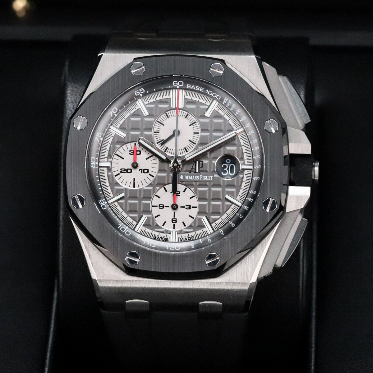 Audemars Piguet Royal Oak Offshore 44mm Titanium Grey Ceramic Chrono - 26400IO