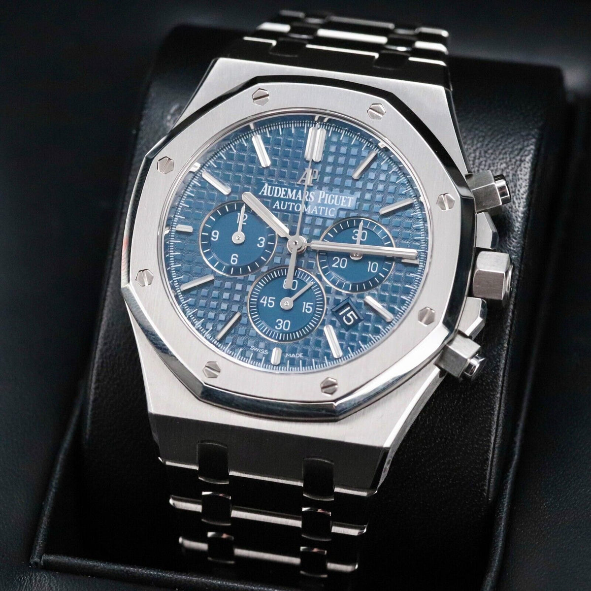 Audemars Piguet Royal Oak Blue Dial Stainless Steel Chronograph 41mm 26320ST