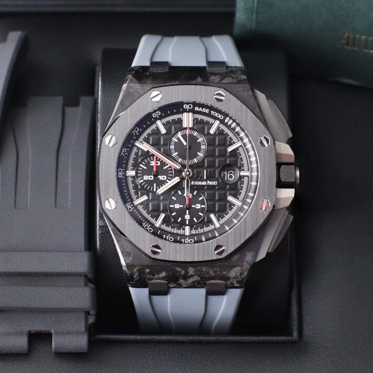 Audemars Piguet Royal Oak Offshore 44mm Forged Carbon Ceramic Complete - 26400AU