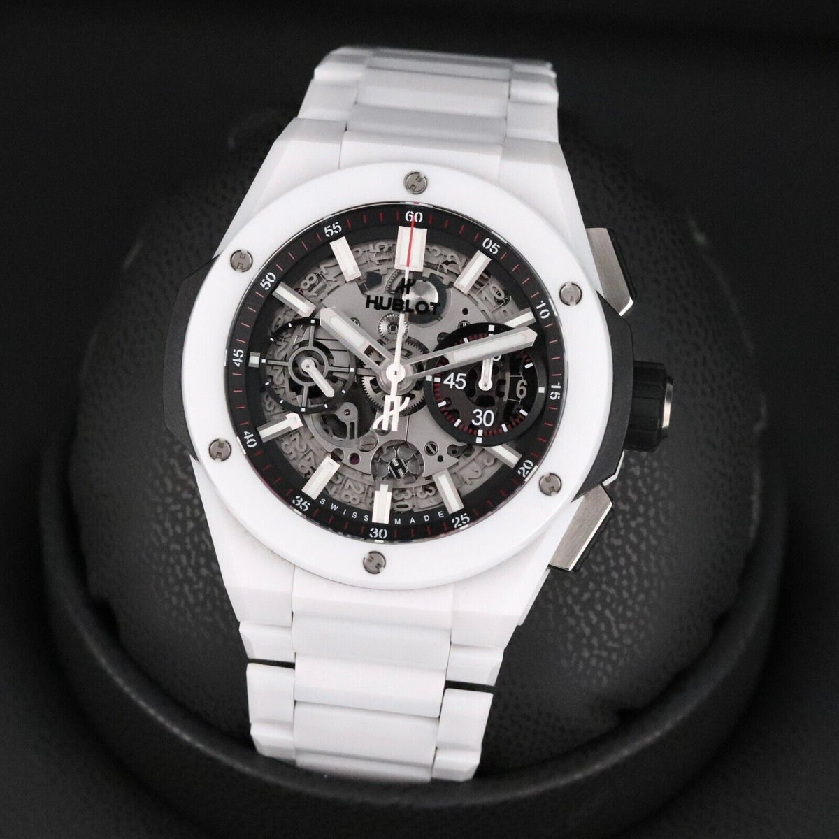 Hublot Big Bang Unico 42mm Integrated White Ceramic Skeleton 451.HX.1123.HX