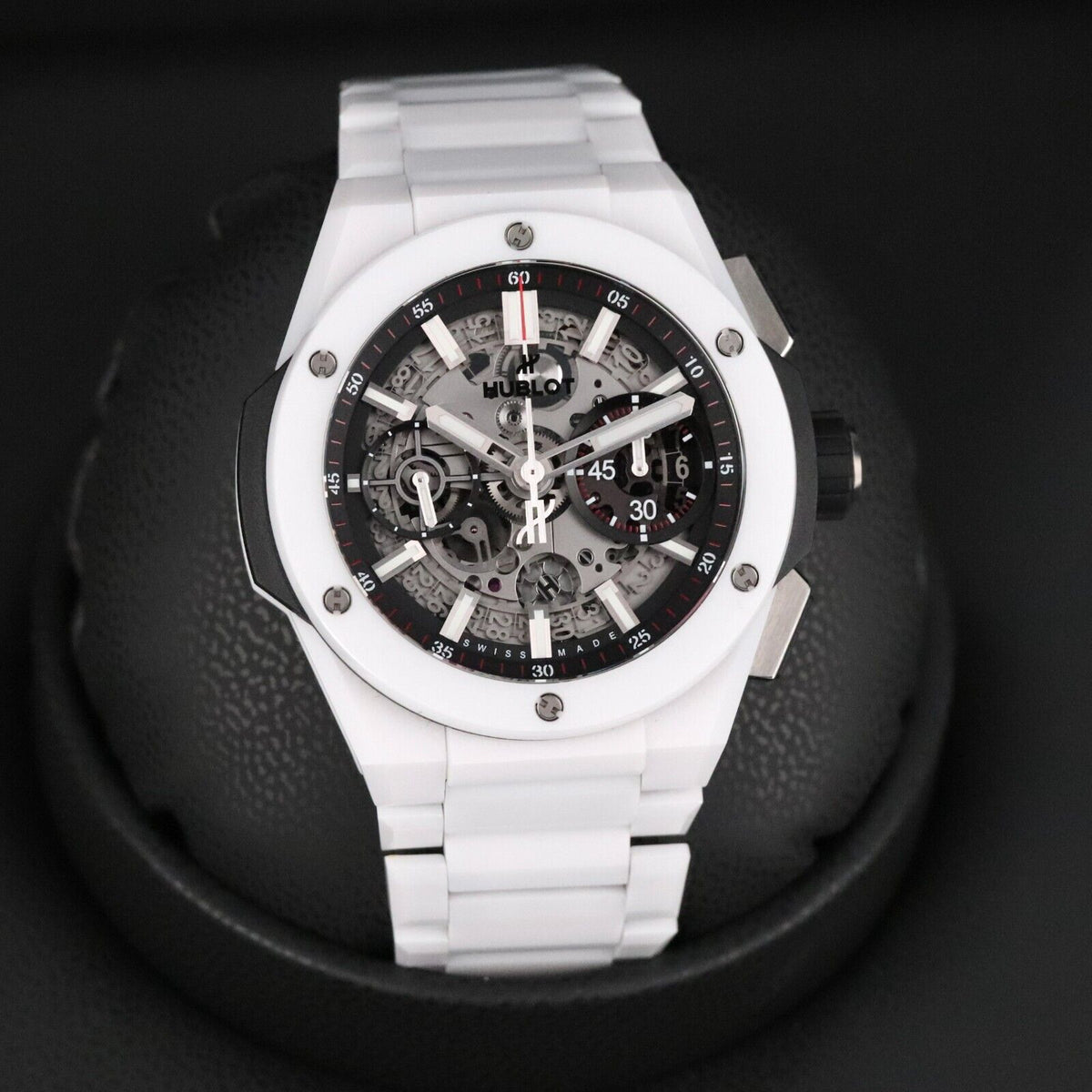 Hublot Big Bang Unico 42mm Integrated White Ceramic Skeleton 451.HX.1123.HX