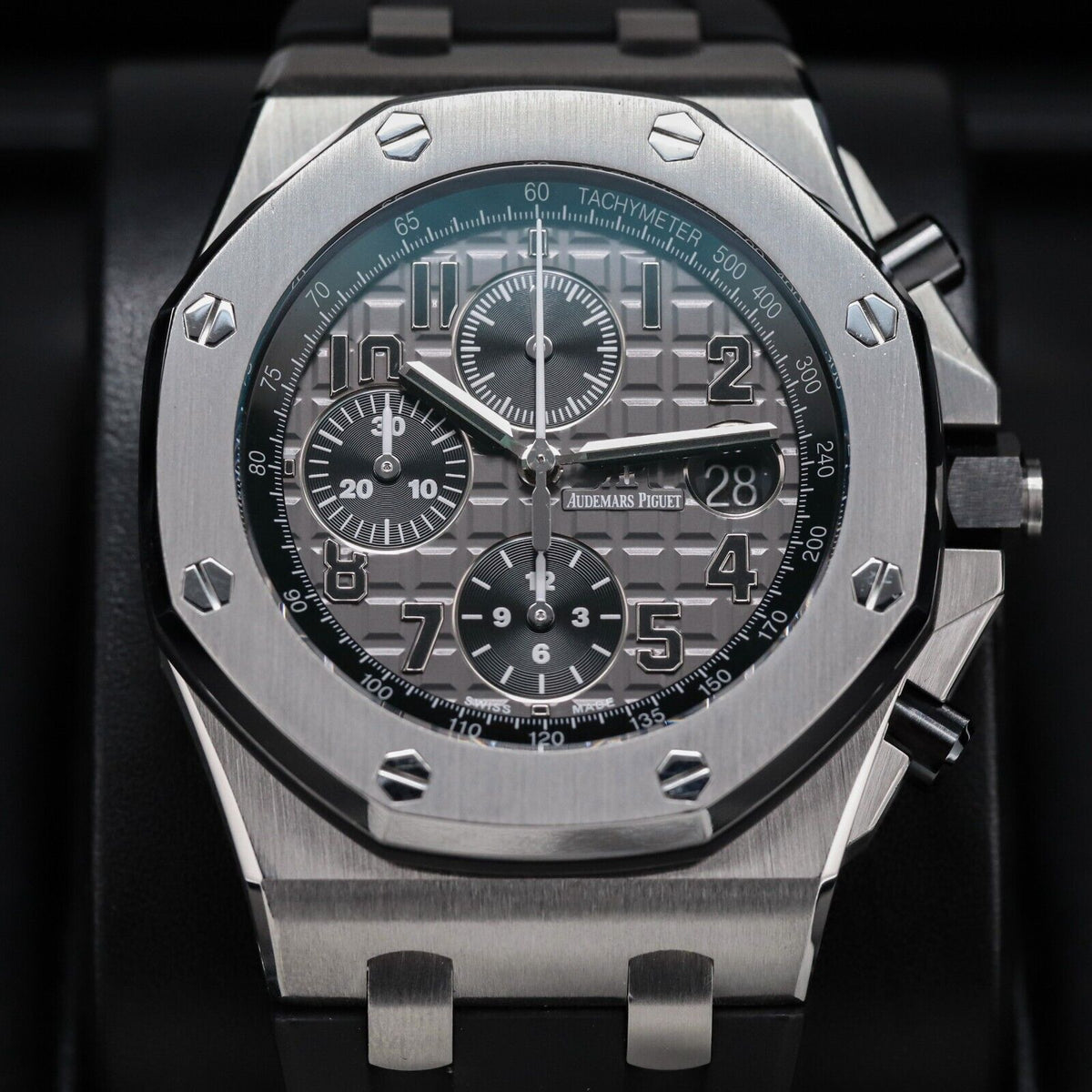 Audemars Piguet Royal Oak Offshore 42mm SERVICED Elephant Steel Chrono 26470ST