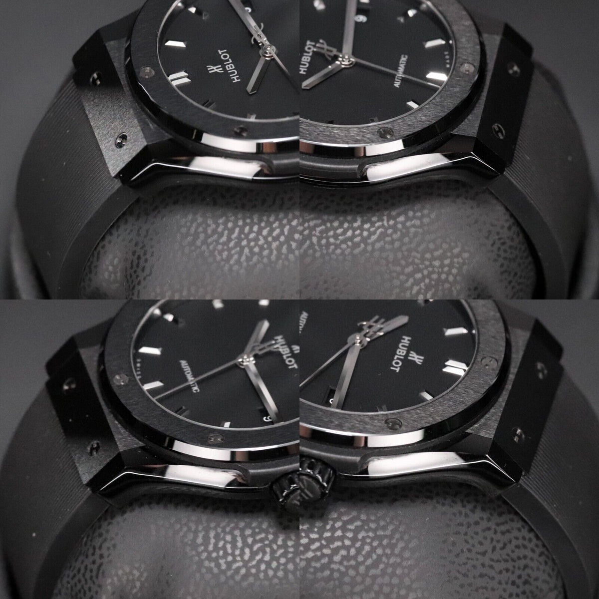 Hublot Classic Fusion 42mm Black Magic Ceramic Rubber 542.CM.1171.RX - Complete