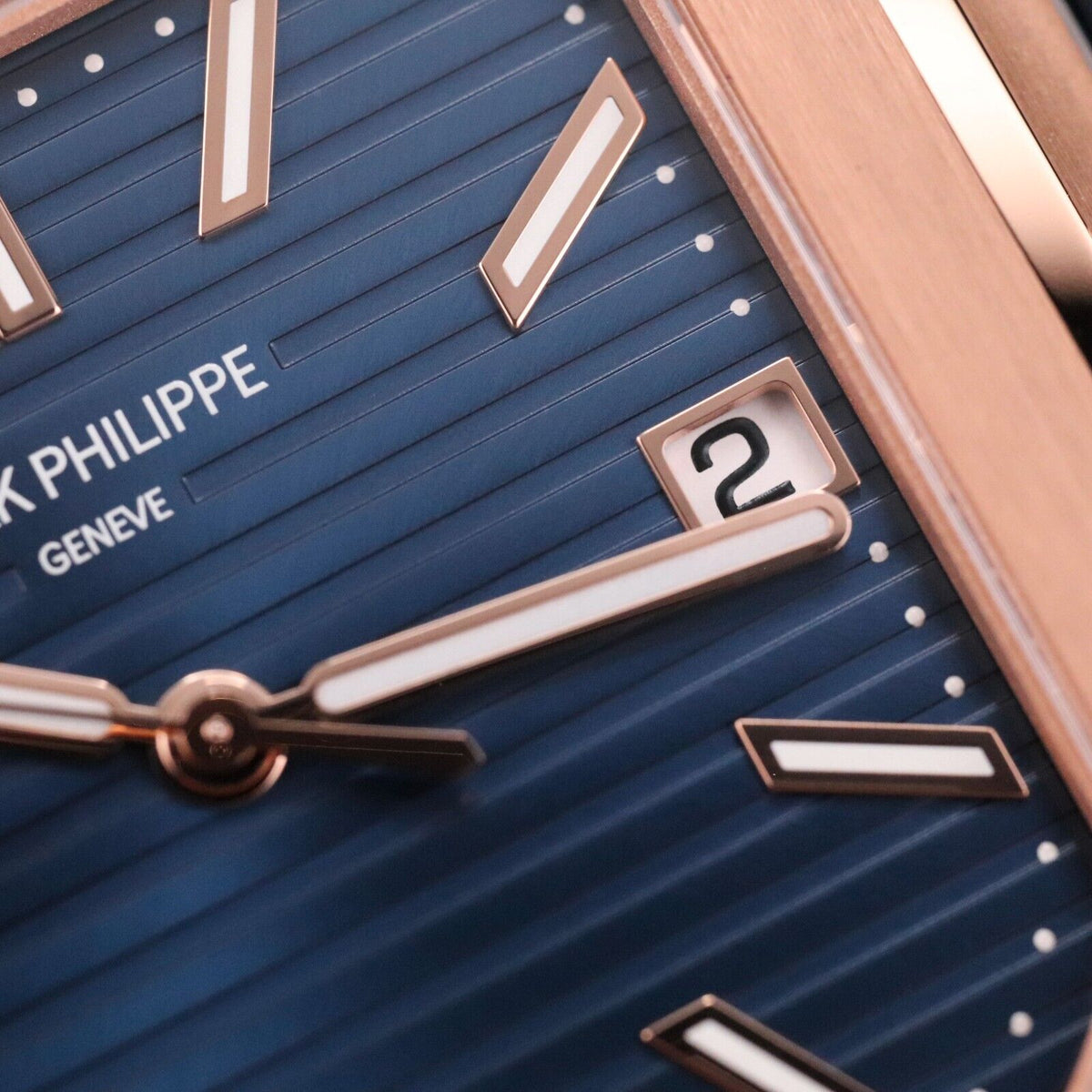 Patek Philippe Cubitus 2024 NEW 45mm Two Tone Steel Rose Gold Blue 5821/1AR