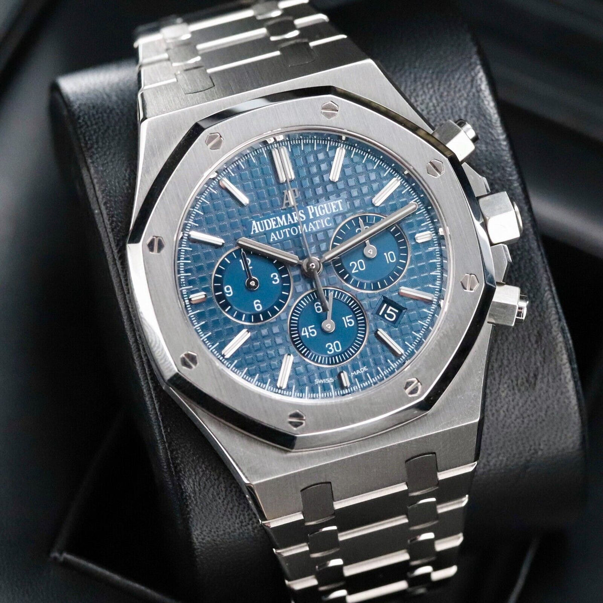 Audemars Piguet Royal Oak Blue Dial Stainless Steel Chronograph 41mm 26320ST