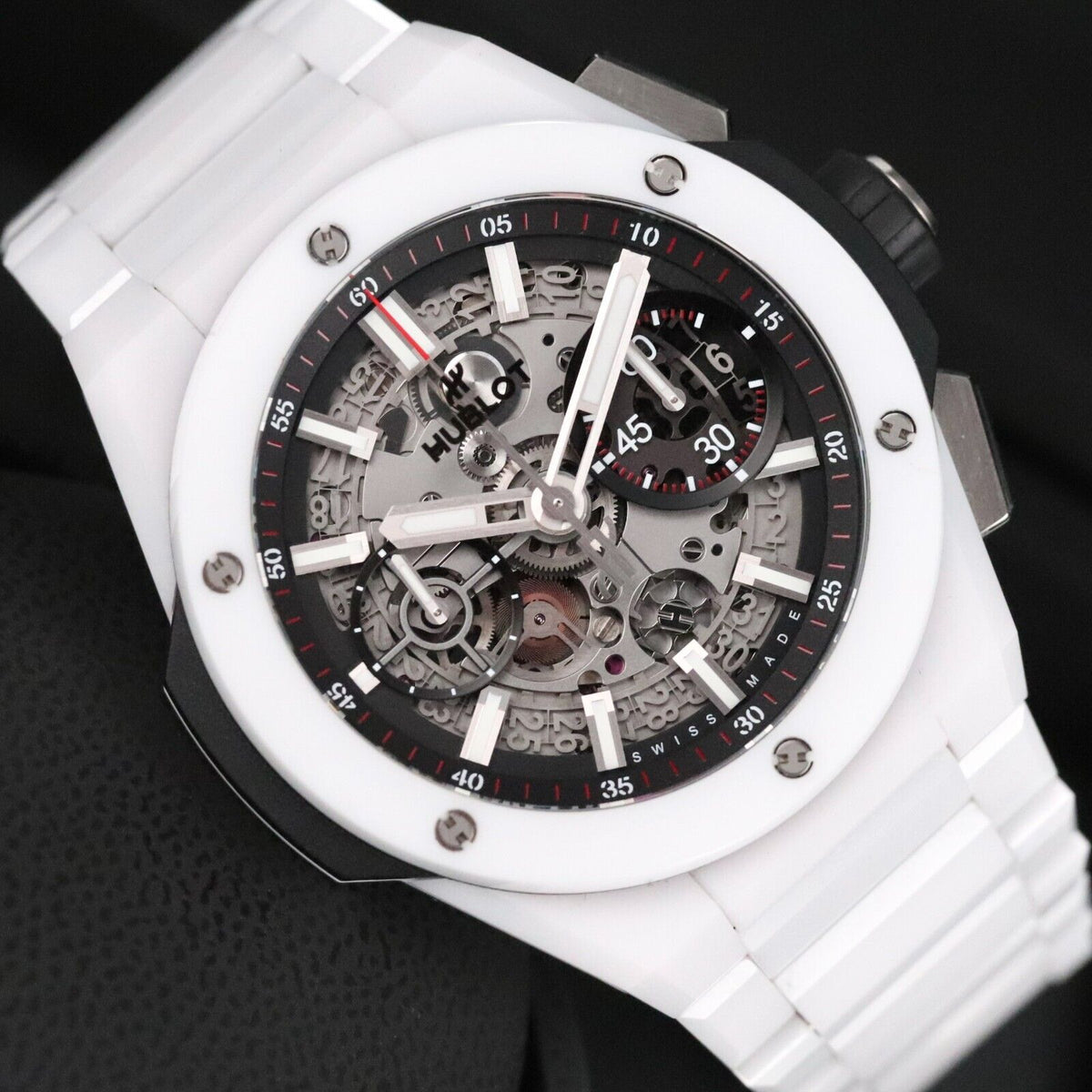 Hublot Big Bang Unico 42mm Integrated White Ceramic Skeleton 451.HX.1123.HX