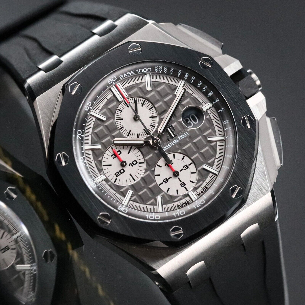 Audemars Piguet Royal Oak Offshore 44mm Titanium Grey Ceramic Chrono - 26400IO